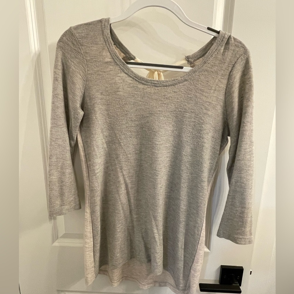 Madison Jules Top with Ribbon Back Tie